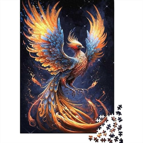Phoenix Puzzle 1000 Teile Für Erwachsene Tier Impossible Puzzle Geschicklichkeitsspiel Weihnachtspuzzle 1000pcs (75x50cm) von PHQAZWSXE