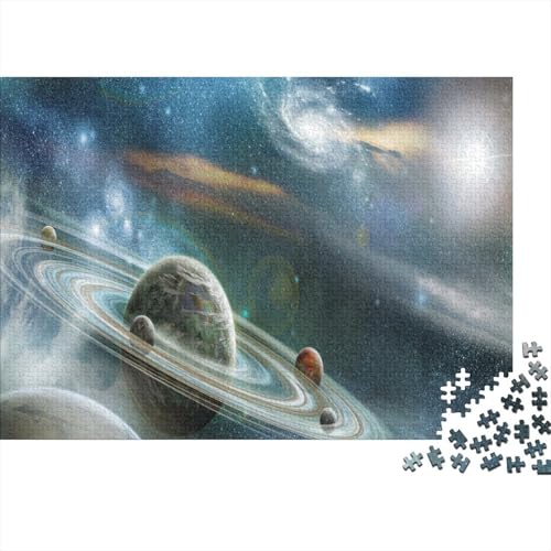 Planet 1000 Teile Puzzle Für Erwachsene Kunst Impossible Puzzle Geschicklichkeitsspiel Geschenk 1000pcs (75x50cm) von PHQAZWSXE