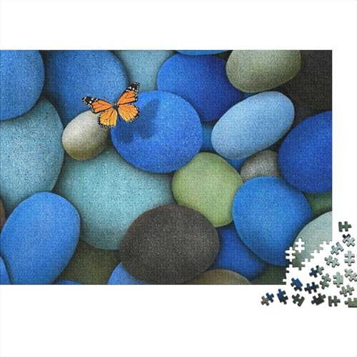 Schmetterling Puzzle 1000 Teile Für Erwachsene Tier Impossible Puzzle Geschicklichkeitsspiel Weihnachtspuzzle 1000pcs (75x50cm) von PHQAZWSXE