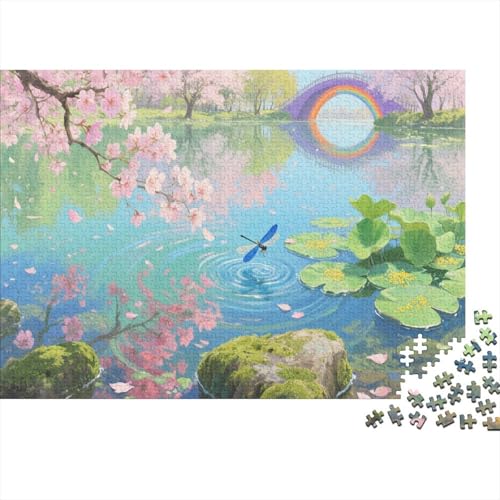 See 1000 Teile Puzzle Für Die Ganze Familie See View Erwachsenenpuzzle Geschicklichkeitsspiel Weihnachtspuzzle 1000pcs (75x50cm) von PHQAZWSXE