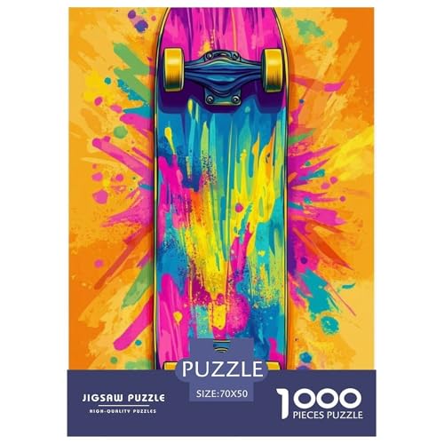 Skateboard Puzzle 1000 Teile Für Erwachsene Und Kinder interessant Erwachsenenpuzzle Geschicklichkeitsspiel Weihnachtspuzzle 70x50cm/1000pcs Skateboard Puzzle 1000 Teile Für Erwachsene Und Kinder interessant Erwachsenenpuzzle Geschicklichkeitsspiel Weihnachtspuzzle 70x50cm/1000pcs von PHQAZWSXE