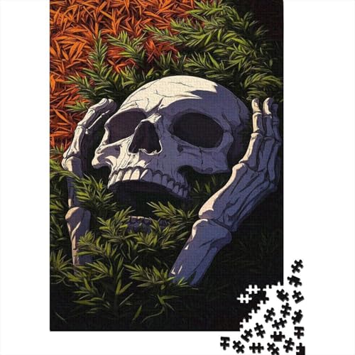 Skelett 1000 Teile Puzzle Für Die Ganze Familie interessant Impossible Puzzle Clevere Rätsel Geschenk 1000pcs (75x50cm) von PHQAZWSXE