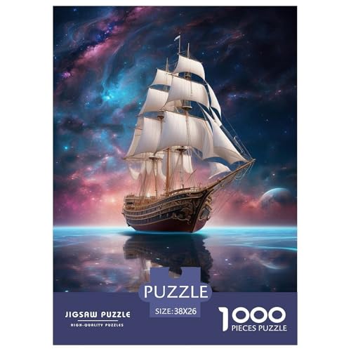 Star Fluss Sailing Schiff Puzzle 1000 Teile Für Die Ganze Familie interessant persönlich Erwachsenenpuzzle Geschicklichkeitsspiel Weihnachtspuzzle 38x26cm/1000pcs Star Fluss Sailing Schiff Puzzle 1000 Teile Für Die Ganze Familie interessant persönlich Erwachsenenpuzzle Geschicklichkeitsspiel Weihnachtspuzzle 38x26cm/1000pcs von PHQAZWSXE