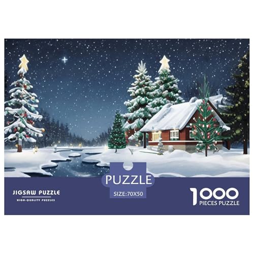 Sterne 1000 Teile Puzzle Für Erwachsene Und Kinder interessant Impossible Puzzle Geschicklichkeitsspiel GescHühnerk 70x50cm/1000pcs von PHQAZWSXE