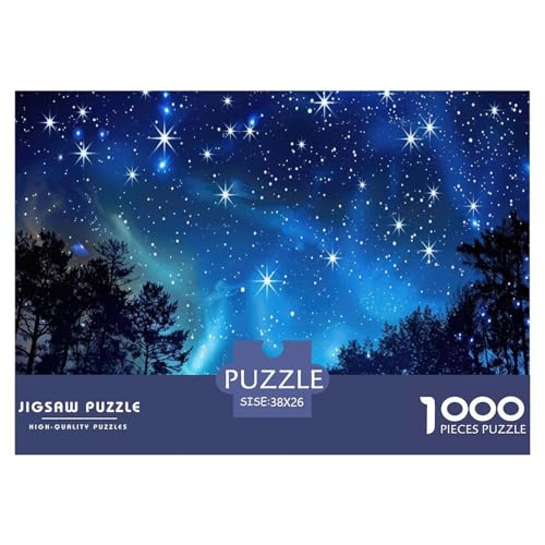 Sternenbeleuchteter Himmel 1000 Teile Puzzle Für Die Ganze Familie interessant Impossible Puzzle Geschicklichkeitsspiel Weihnachtspuzzle 38x26cm/1000pcs Sternenbeleuchteter Himmel 1000 Teile Puzzle Für Die Ganze Familie interessant Impossible Puzzle Geschicklichkeitsspiel Weihnachtspuzzle 38x26cm/1000pcs von PHQAZWSXE