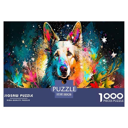 Tiere 1000 Teile Puzzle Für Erwachsene Und Kinder interessant Erwachsenenpuzzle Geschicklichkeitsspiel Geschenk 38x26cm/1000pcs von PHQAZWSXE