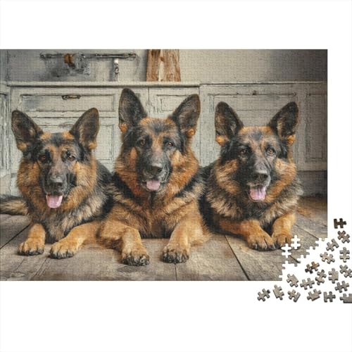 Tiere Puzzle 1000 Teile Für Die Ganze Familie interessant Erwachsenenpuzzle Geschicklichkeitsspiel Geschenk 1000pcs (75x50cm) von PHQAZWSXE