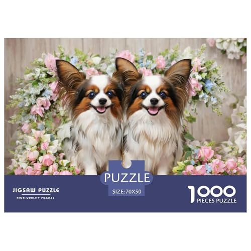 Tiere Puzzle 1000 Teile Für Die Ganze Familie interessant Erwachsenenpuzzle Geschicklichkeitsspiel Geschenk 70x50cm/1000pcs von PHQAZWSXE