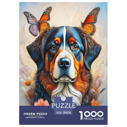 Tiere Puzzle 1000 Teile Für Erwachsene Und Kinder interessant Erwachsenenpuzzle Geschicklichkeitsspiel Weihnachtspuzzle 38x26cm/1000pcs von PHQAZWSXE