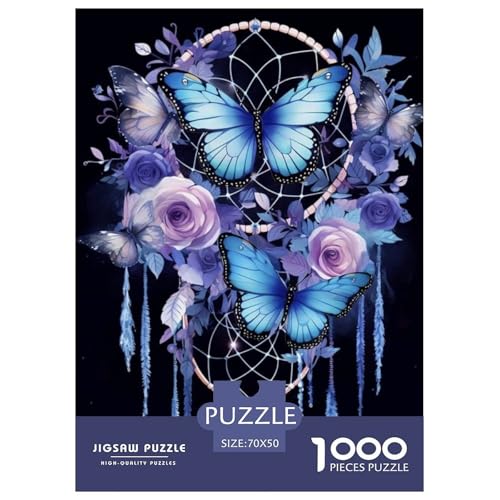 Traumfanger 1000 Teile Puzzle Für Die Ganze Familie interessant Impossible Puzzle Clevere Rätsel Geschenk 70x50cm/1000pcs von PHQAZWSXE