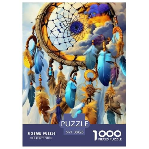 Traumfanger 1000 Teile Puzzle Für Die Ganze Familie interessant Impossible Puzzle Geschicklichkeitsspiel Geschenk 38x26cm/1000pcs von PHQAZWSXE