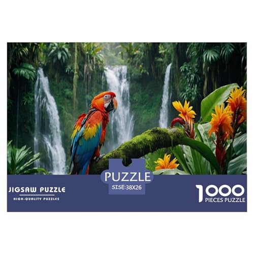 Tropischer Papagei 1000 Teile Puzzle Für Erwachsene Und Kinder Tiere Impossible Puzzle Clevere Rätsel GescHühnerk 38x26cm/1000pcs Tropischer Papagei 1000 Teile Puzzle Für Erwachsene Und Kinder Tiere Impossible Puzzle Clevere Rätsel GescHühnerk 38x26cm/1000pcs von PHQAZWSXE