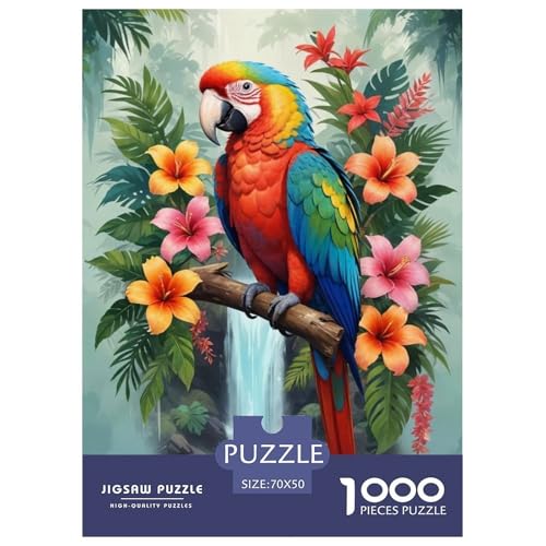 Vogel Puzzle 1000 Teile Für Erwachsene Tier Erwachsenenpuzzle Clevere Rätsel Weihnachtspuzzle 70x50cm/1000pcs von PHQAZWSXE