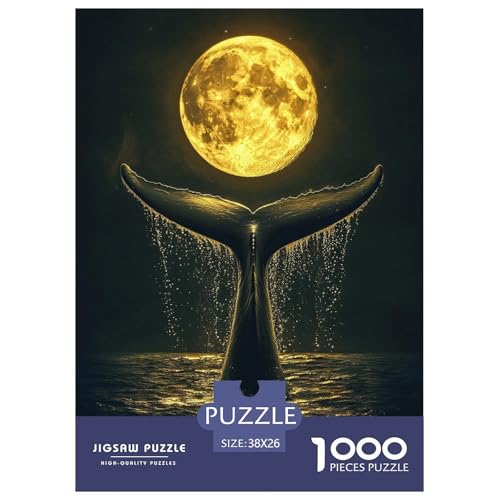 Wal Tail Puzzle 1000 Teile Für Erwachsene Und Kinder interessant persönlich Impossible Puzzle Geschicklichkeitsspiel Geschenk 38x26cm/1000pcs Wal Tail Puzzle 1000 Teile Für Erwachsene Und Kinder interessant persönlich Impossible Puzzle Geschicklichkeitsspiel Geschenk 38x26cm/1000pcs von PHQAZWSXE