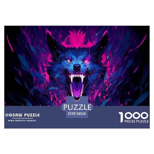 Wolfy Puzzle 1000 Teile Für Erwachsene Und Kinder Tiere Erwachsenenpuzzle Clevere Rätsel Geschenk 38x26cm/1000pcs Wolfy Puzzle 1000 Teile Für Erwachsene Und Kinder Tiere Erwachsenenpuzzle Clevere Rätsel Geschenk 38x26cm/1000pcs von PHQAZWSXE