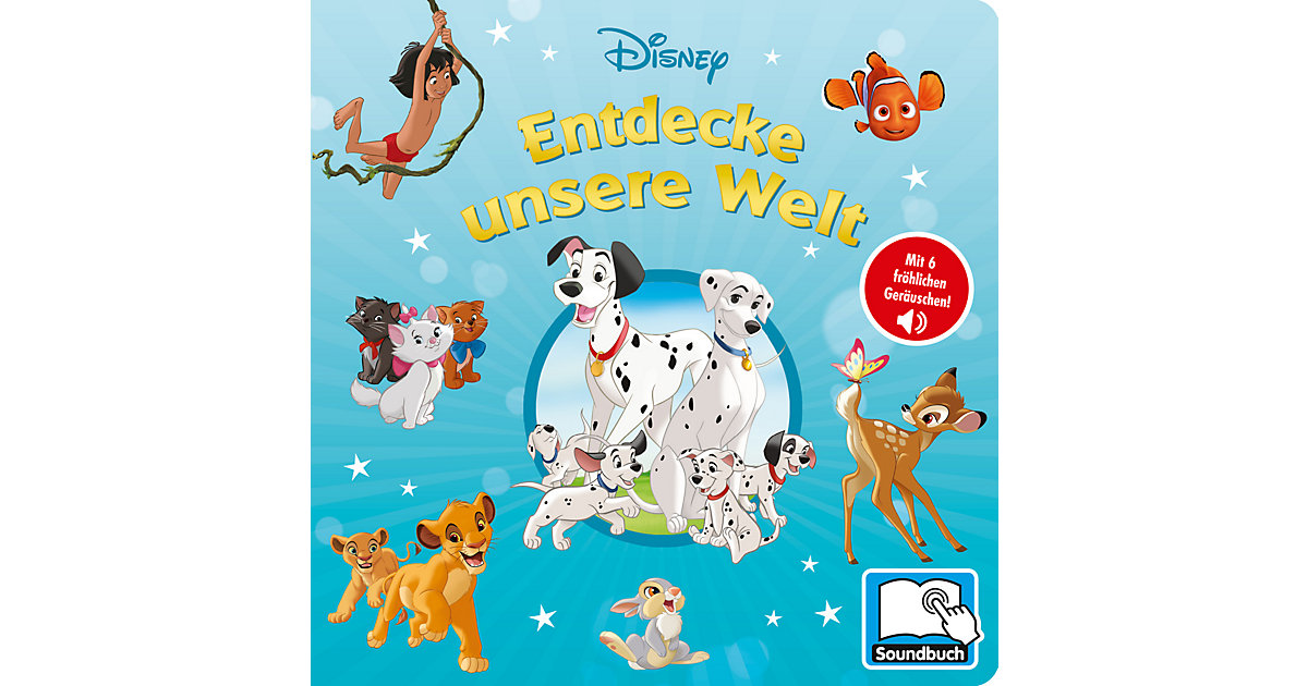 Buch - Disney - Entdecke unsere Welt - Pappbilderbuch mit 6 integrierten Sounds - Soundbuch Kinder ab 18 Monaten Kleinkinder Buch - Disney - Entdecke unsere Welt - Pappbilderbuch mit 6 integrierten Sounds - Soundbuch Kinder ab 18 Monaten Kleinkinder von PI Kids Verlag