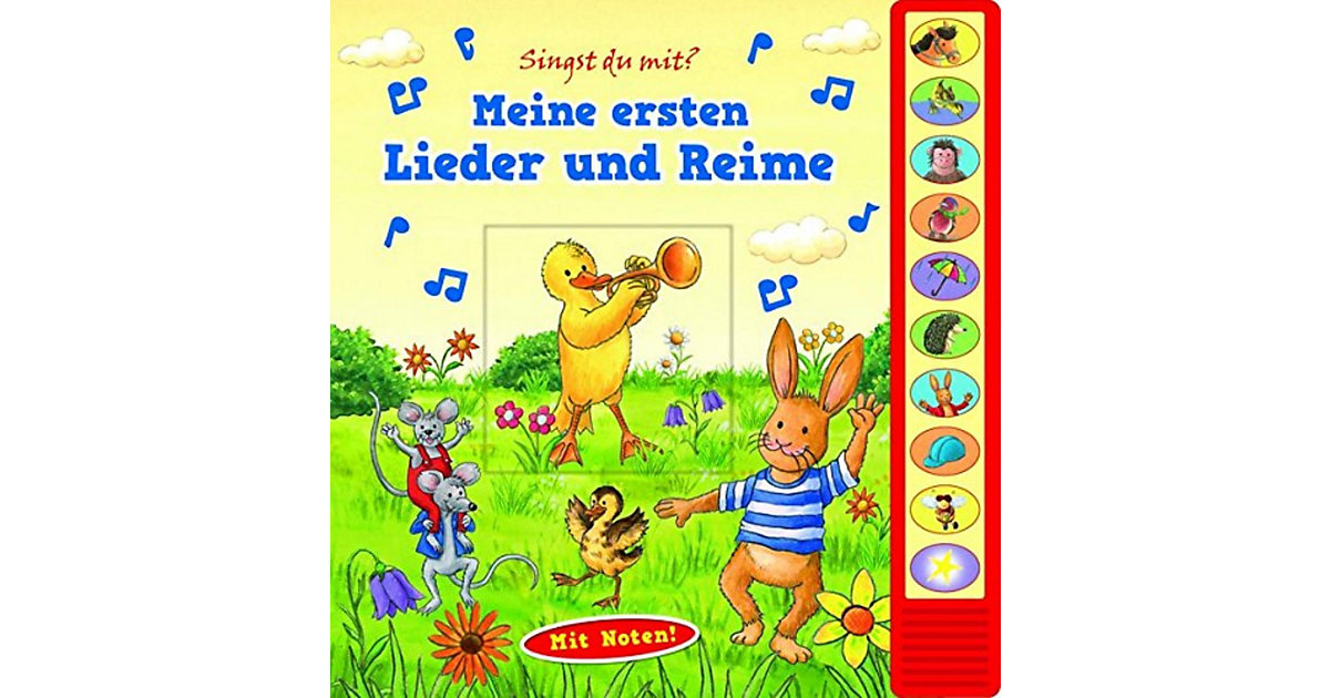Buch - Meine ersten Lieder und Reime Buch - Meine ersten Lieder und Reime von PI Kids Verlag