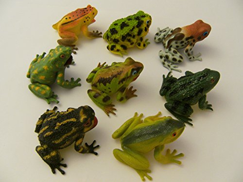 PIA Frösche 8erSet ca. 7 cm Hartgummi Kröte Pfeilgiftfrösche Spielzeug Frosch Tiere Spielen PIA Frösche 8erSet ca. 7 cm Hartgummi Kröte Pfeilgiftfrösche Spielzeug Frosch Tiere Spielen von PIA INTERNATIONAL