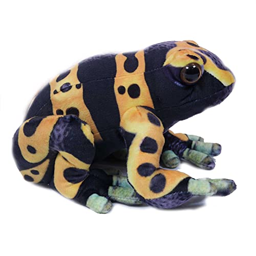 PIA Plüschtier Frosch 24 cm, gelb schwarz, Frösche Stofftiere Plüschtier Kuscheltier Pfeilgiftfrosch PIA Plüschtier Frosch 24 cm, gelb schwarz, Frösche Stofftiere Plüschtier Kuscheltier Pfeilgiftfrosch von PIA