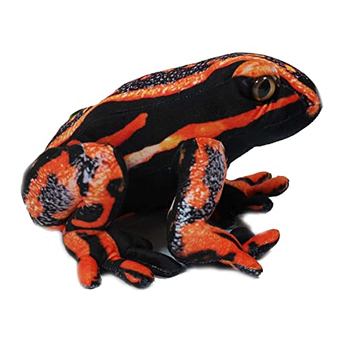 PIA Plüschtier Frosch 24 cm, orange schwarz, Frösche Stofftiere Plüschtier Kuscheltier Pfeilgiftfrosch PIA Plüschtier Frosch 24 cm, orange schwarz, Frösche Stofftiere Plüschtier Kuscheltier Pfeilgiftfrosch von PIA