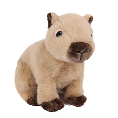 PIA Stofftier Wasserschwein, Capybara, 15 cm, Kuscheltier, Plüschtier, Wasserschweine von PIA
