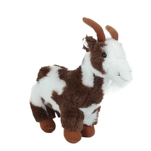 PIA Stofftier Ziege 16 cm, weiß braun gefleckt, Kuscheltier, Plüschtier, Ziegen, Bauernhoftiere PIA Stofftier Ziege 16 cm, weiß braun gefleckt, Kuscheltier, Plüschtier, Ziegen, Bauernhoftiere von PIA