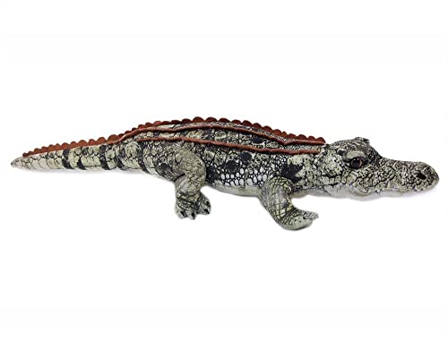Plüschtier Krokodil 50 cm, Kuscheltiere Stofftiere Alligator Zootier Gavial Krokodile von PIA