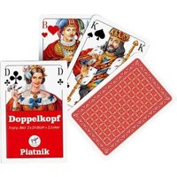 PIATNIK 1824 Doppelkopf 2x24 Blatt+2 Joker von PIATNIK