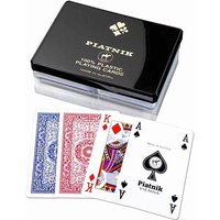 PIATNIK 226426 Vollplastik Bridge-Rummy Doppelspiel von PIATNIK