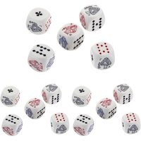 PIATNIK 2970 Pokerwürfel 16 mm - 5 Stück von PIATNIK