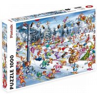 PIATNIK 5351 Puzzle 1000 Teile Ruyer, Christmas Ski von PIATNIK