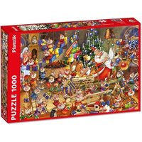 PIATNIK 5379 Puzzle 1000 Teile Ruyer, Weihnachtsmann von PIATNIK
