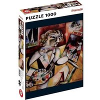 PIATNIK 5496 Erwachsenenpuzzle 1000 Teile Chagall, Selbstporträt mit 7 Fingern von PIATNIK