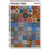 PIATNIK 5530 Puzzle 1000 Teile Farbenfrohe Kühlschrankmagnete von PIATNIK