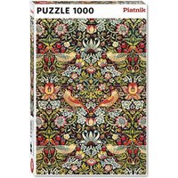 PIATNIK 553745 Puzzle 1000 Teile William Morris - Erdbeerdieb von PIATNIK