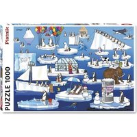 PIATNIK 555442 Puzzle 1000 Teile Gunga - Alltag in der Antarktis von PIATNIK