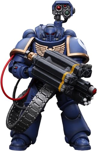 PIBONUS JOYTOY Warhammer 40K 1/18 Action Figure Desolation Marine with Castellan Launcher (Superfrag Joy Toy Collection Model Gift -12.2 cm Desolation (Superfrag) von PIBONUS