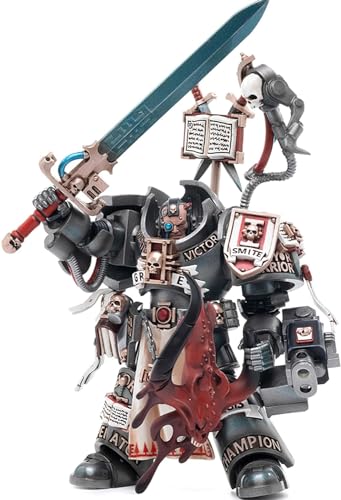 PIBONUS JOYTOY Warhammer 40K Grey Knights Terminator Incanus Neodan 1/18 Action Figure Warrior Joy Toy Collection Model Gift von PIBONUS