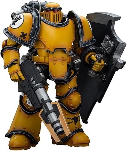PIBONUS JOYTOY Warhammer Horus Heresy Imperial Fists Legion MkIII Breacher Squad Legion Breacher with Lascutter Action Figure 12.5cm Collectible Model Gifts von PIBONUS