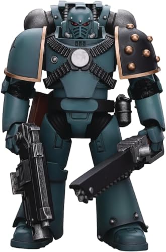 PIBONUS Joytoy Warhammer 40k Sons of Horus Legionary with Bolter 12 CM Collectible Model Gifts von PIBONUS