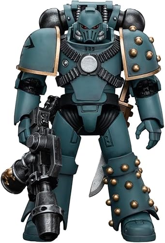 PIBONUS Joytoy Warhammer 40k Sons of Horus Legionary with Flamer 12CM Collectible Model Gifts von PIBONUS