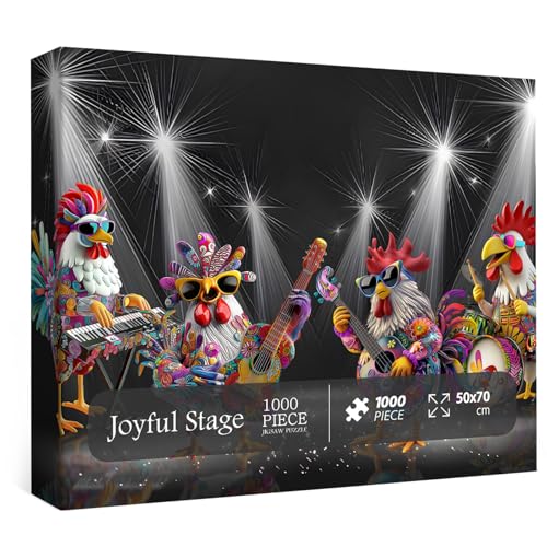 Joyful Stage Puzzles für Erwachsene 1000 Teile Joyful Stage Puzzles für Erwachsene 1000 Teile von PICKFORU