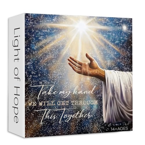 PICKFORU Jesus-Puzzles für Erwachsene, schwierige christliche Bibel-Puzzles 1000 Teile, einzigartige Kunst, religiöses Thema als Heimdekoration von PICKFORU