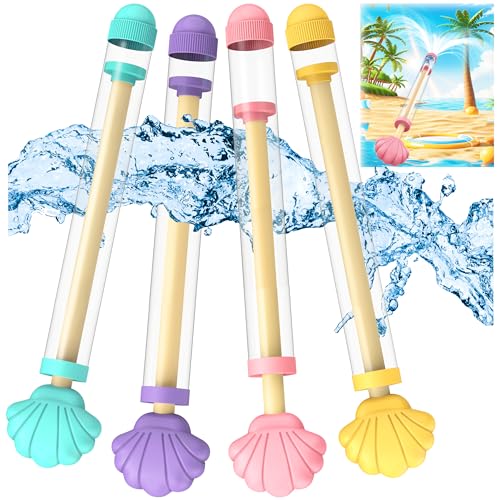 4 Stück Feuerwerks Wasserpistole Spielzeug, Feuerwerks WassersprüHspielzeug, omantisches Feuerwerk Wasserpistole für Paare, Squirter Spielzeug zum Baden, Outdoor-Spiel für Kinder (Firework-wp-a) von PICKONA