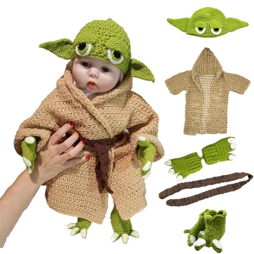 PIIMNT Anime Kostüm Kinder, Anime Anzug Kostüme, Handgestrickter Anime Kostüm Halloween Christmas Party Cosplay Kostüme Jungen Mädchen Karneval, für 0~6 Monate Baby PIIMNT Anime Kostüm Kinder, Anime Anzug Kostüme, Handgestrickter Anime Kostüm Halloween Christmas Party Cosplay Kostüme Jungen Mädchen Karneval, für 0~6 Monate Baby von PIIMNT