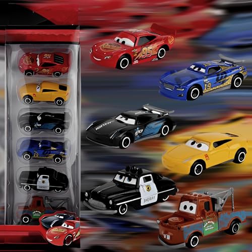PIIMNT Cars Autos Spielzeug, 6Pcs Cars Spielzeugautos Set, Mini Spielzeug Auto,für Kinder Geburtstagsgeschenk PIIMNT Cars Autos Spielzeug, 6Pcs Cars Spielzeugautos Set, Mini Spielzeug Auto,für Kinder Geburtstagsgeschenk von PIIMNT