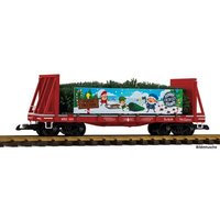 PIKO 38980 G Niederbordwagen Weihnachten Baumtransport von PIKO