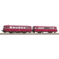 PIKO 52734 H0 Schienenbus VT 98 + Steuerwagen VS 98, DB, Ep. III von PIKO