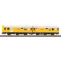 PIKO 55919 H0 2er Set Wohn-/Werkstattwagen 3yg Bahnbau Wechselstrom, DB AG, Ep. VI von PIKO