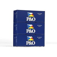 PIKO 56200 H0 Container 3er-Set 20' P&O von PIKO